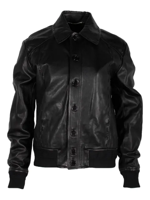 Saint Laurent Pre-Owned Moto leather jacket