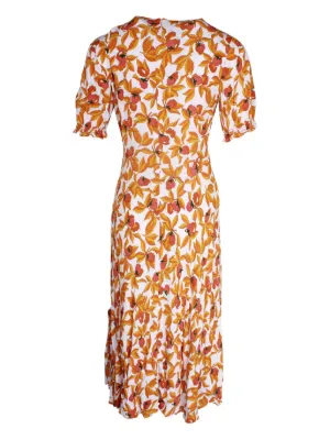 新品同様ダイアンフォンファステンバーグ×アンディウォーホルアートラップワンピース Diane von Furstenberg（ダイアン・フォン・ファステンバーグ