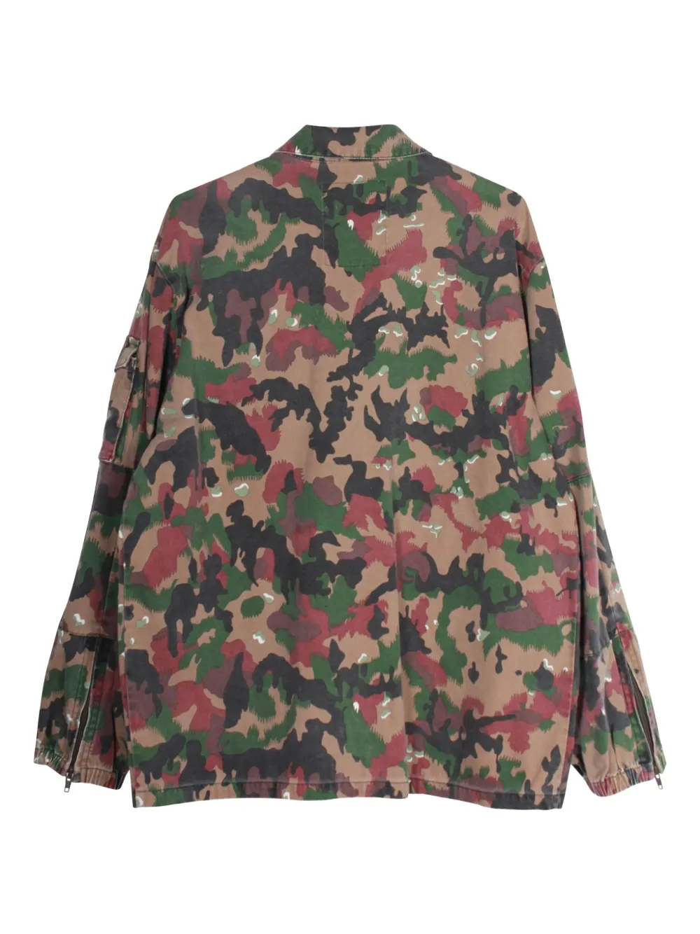 Supreme camoflage-print shirt jacket | Image 2