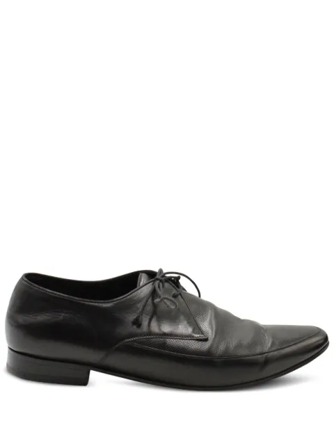 Saint Laurent Pre-Owned حذاء أوكسفورد جلد 