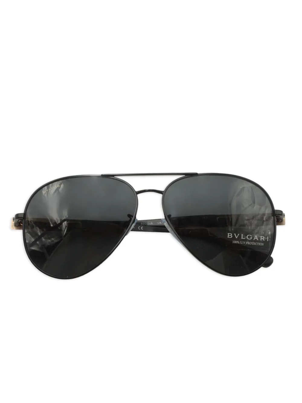 Bvlgari Pre-Owned pilot-frame sunglasses | Black | Image 1