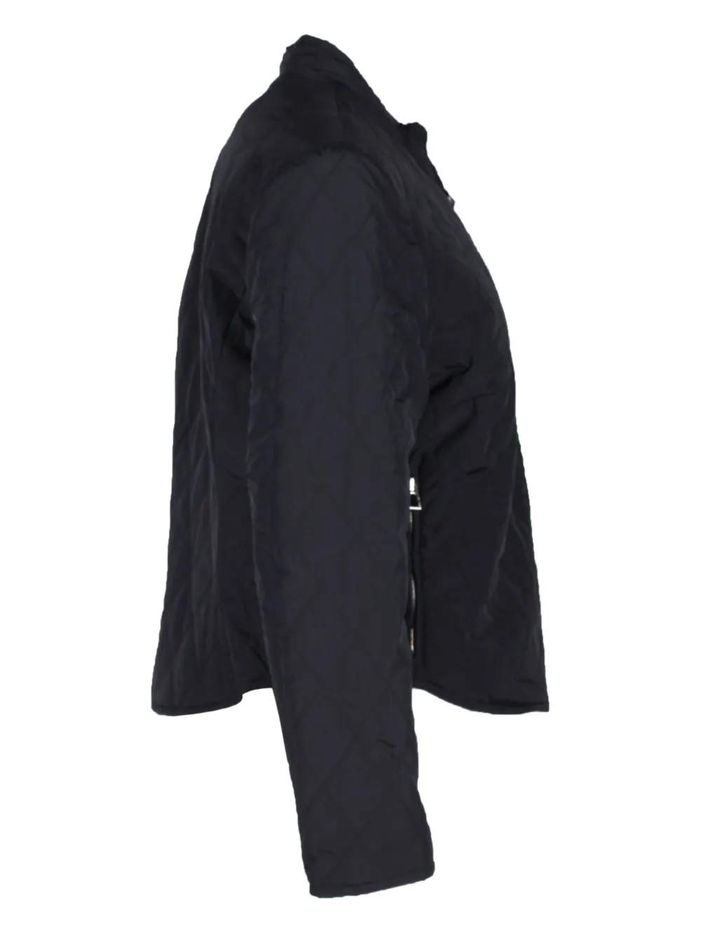 Pre-owned Hermes Quilted Reversible Jacket In Blue
