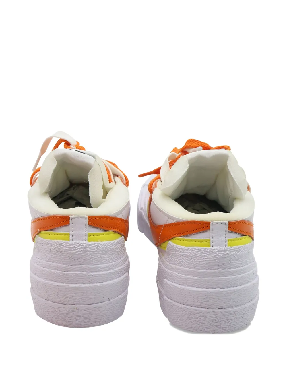 Pre-owned Sacai X  Blazer Low Sneakers In White