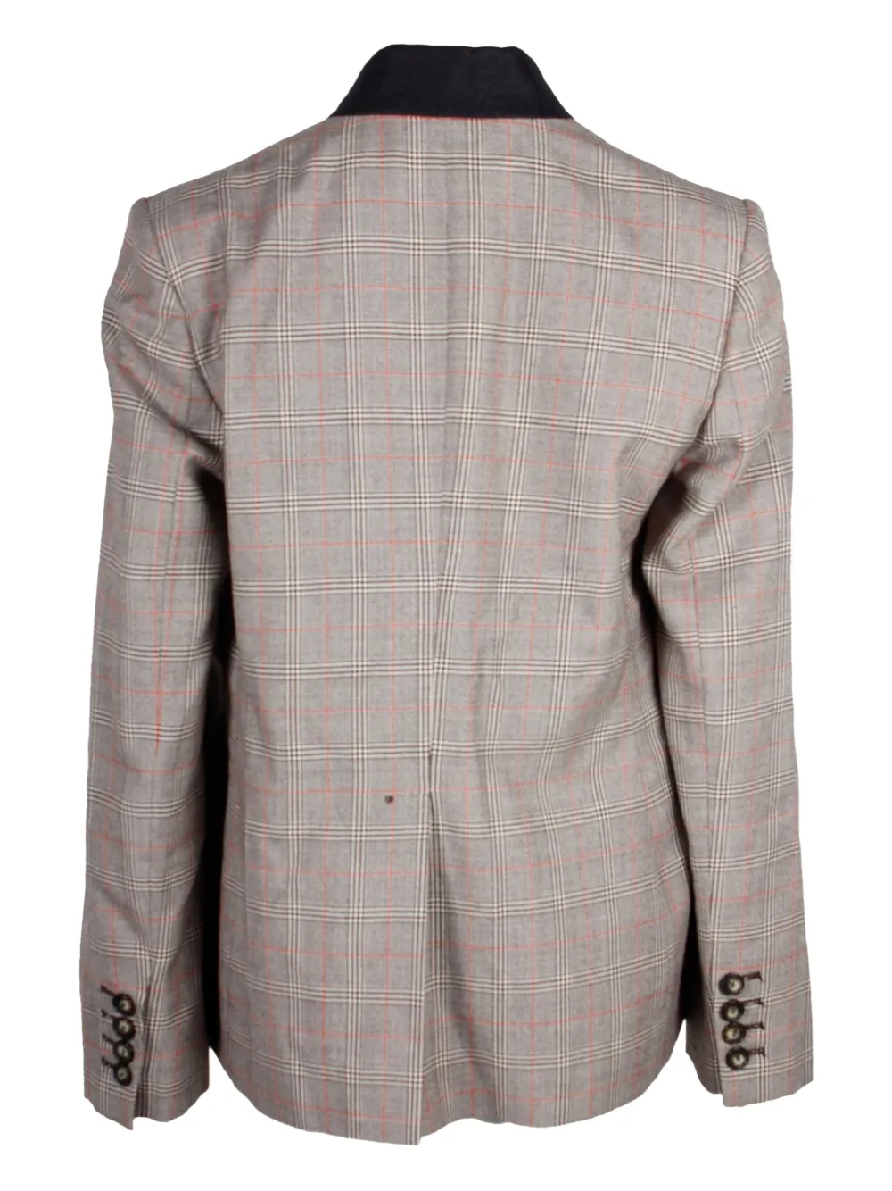 Stella McCartney Pre-Owned checked stand-collar blazer | Image 2