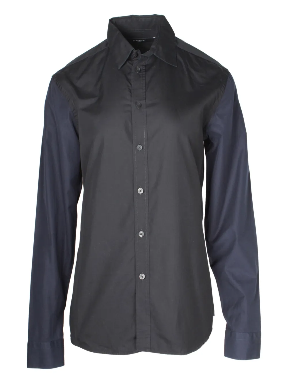 Givenchy Pre-Owned colour-block long-sleeve shirt | Black | Image 1