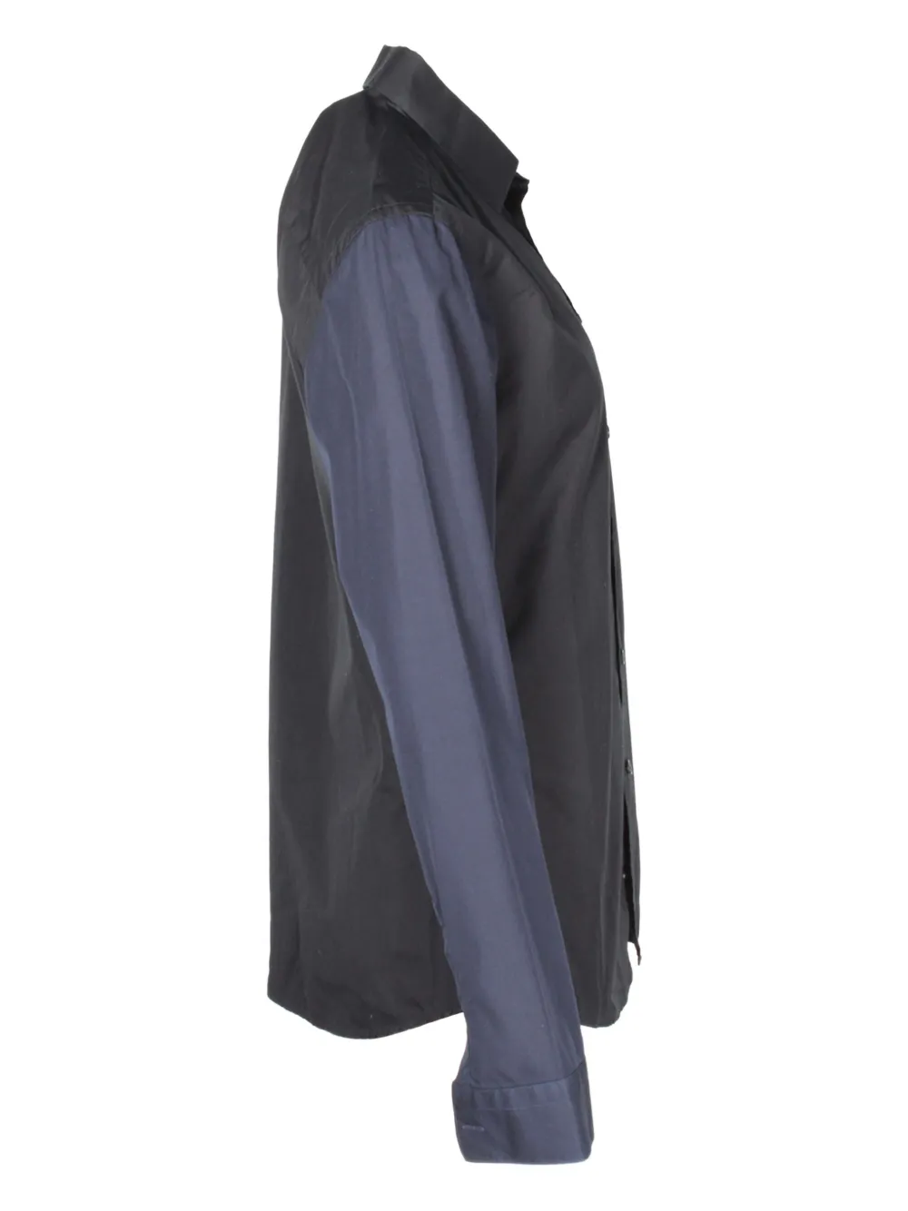  Givenchy Pre-owned Colour-block Long-sleeve Shirt - Black 