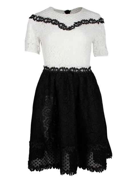 Maje Renald floral-lace mini dress