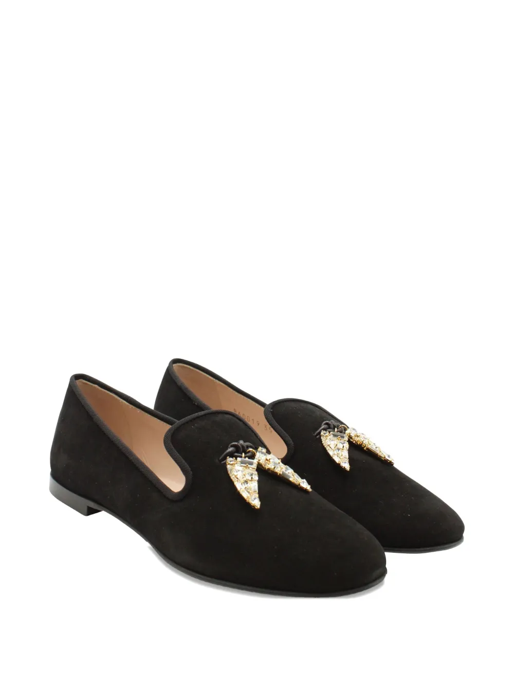 Giuseppe Zanotti Vintage embellished loafers - Zwart