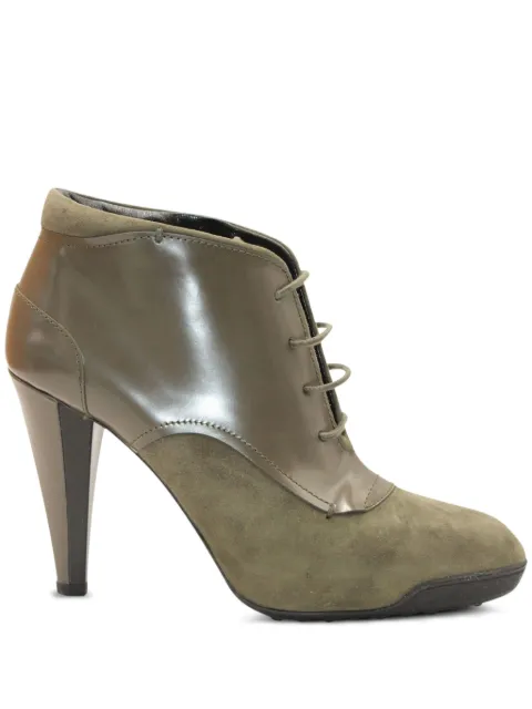 Tod's Vintage suede lace-up boots