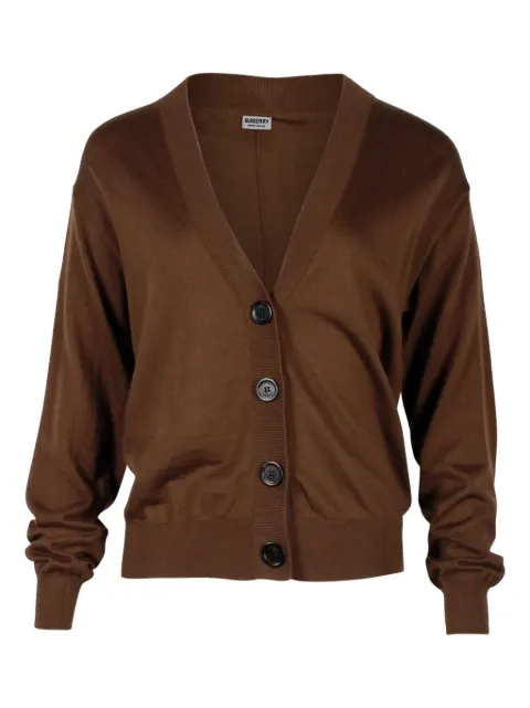 Burberry Pre-Owned merino wool cardigan