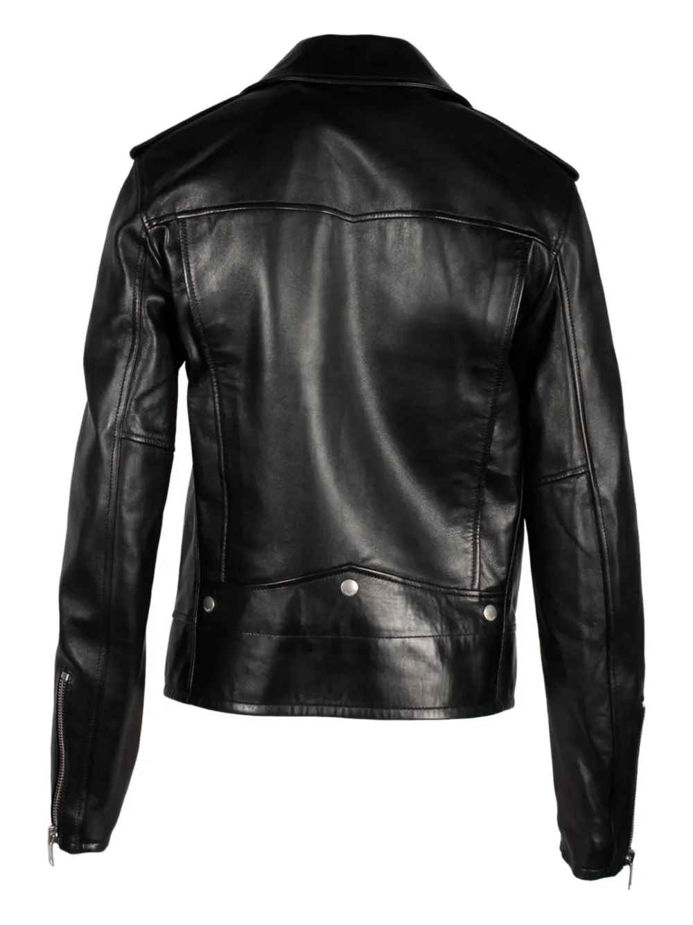 Saint Laurent Pre-Owned leather biker jacket | Image 2