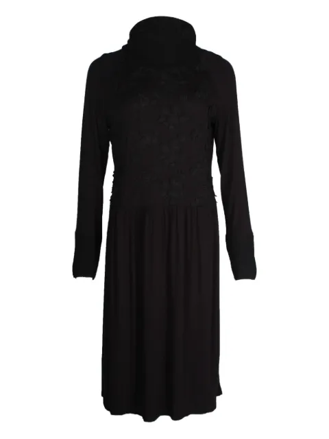 Max Mara floral embroidered midi dress