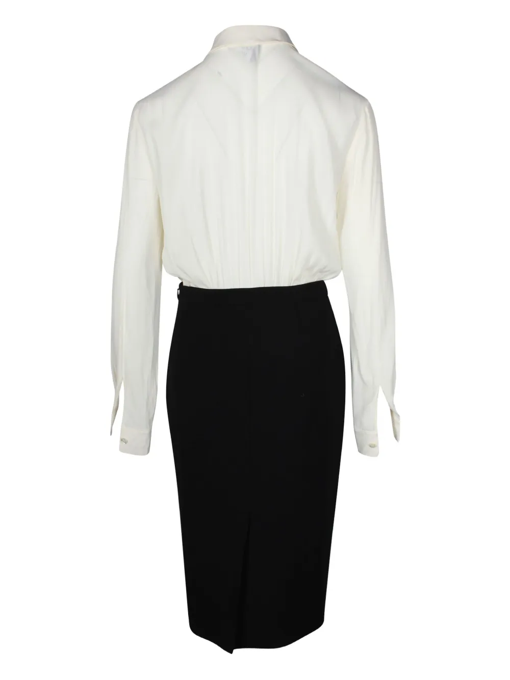 Moschino Pre-Owned Music midi-jurk - Zwart