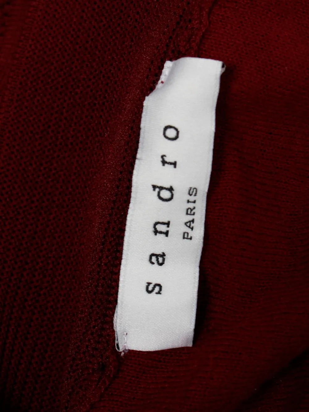 Pre-owned Sandro Bianca Skirt In Red