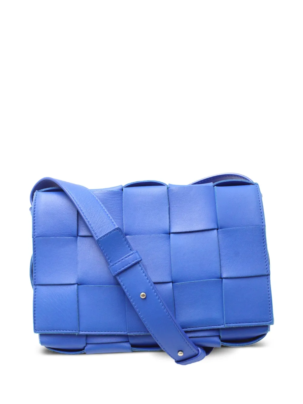 Bottega Veneta Pre-Owned Intrecciato leather shoulder bag | Blue | Image 1
