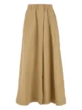 Co pleated A-line skirt - Neutrals