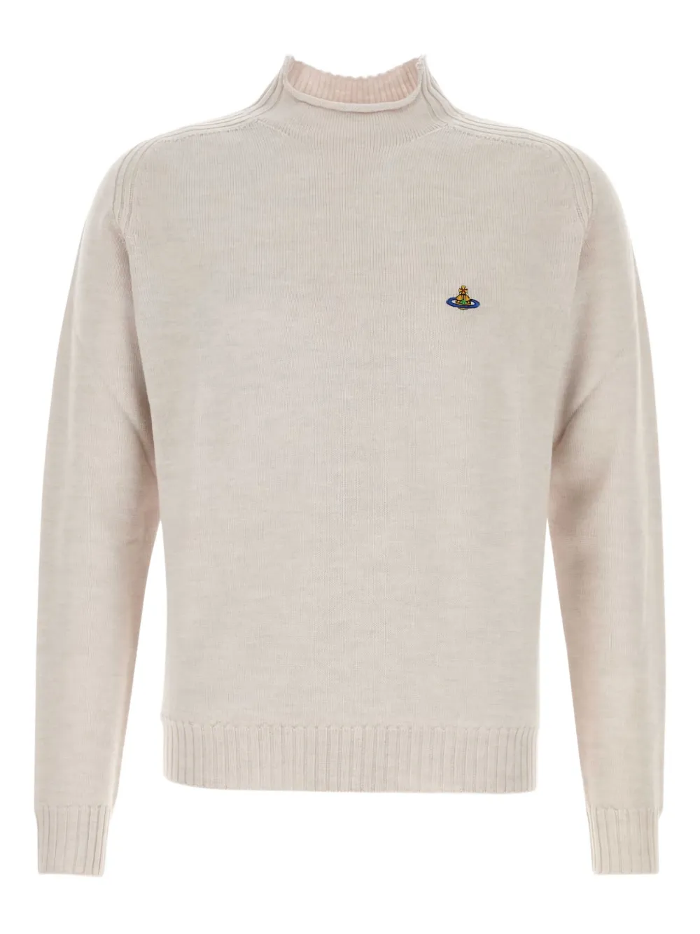 Vivienne Westwood Orb-embroidered sweater | Neutrals | Image 1
