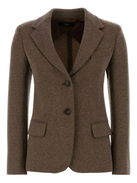 Weekend Max Mara embroidered jersey blazer