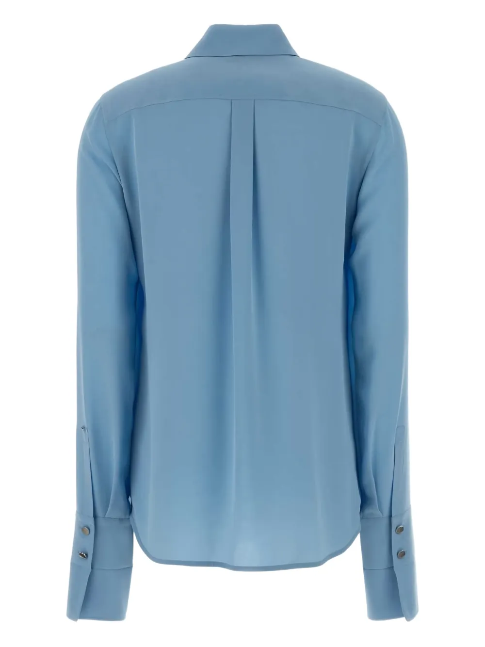 Sportmax buttoned-cuff shirt - Blauw
