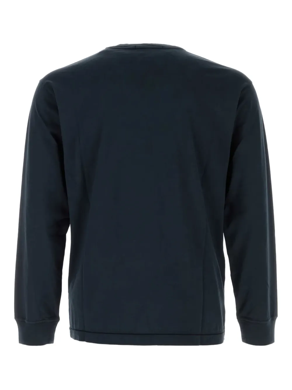 Stone Island long-sleeve cotton T-shirt - Blauw