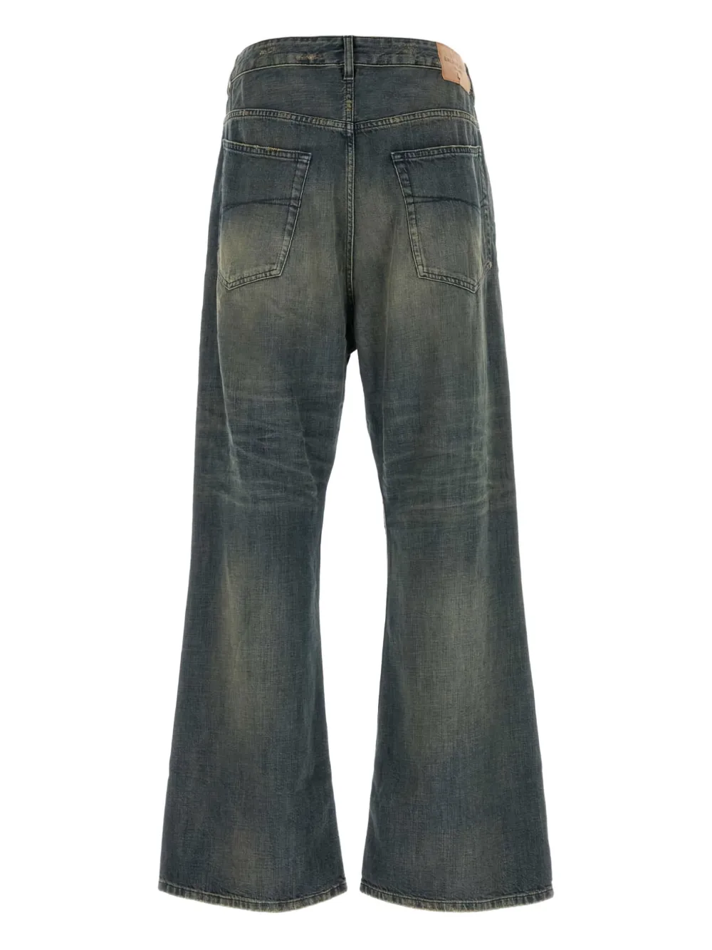 Balenciaga low-crotch jeans - Blauw