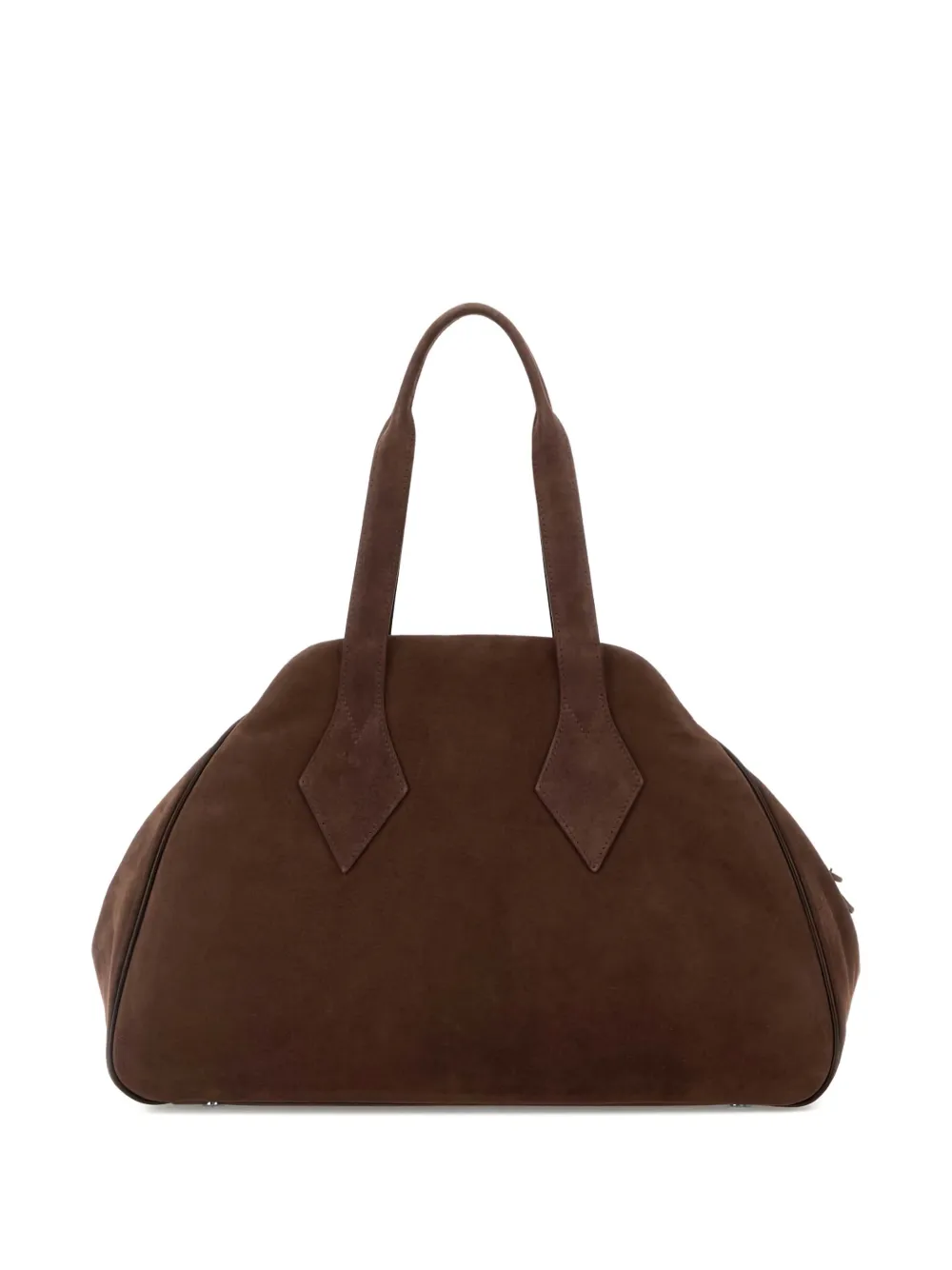 Vivienne Westwood large Yasmine tote bag - D402|CHOCOLATEBROWN