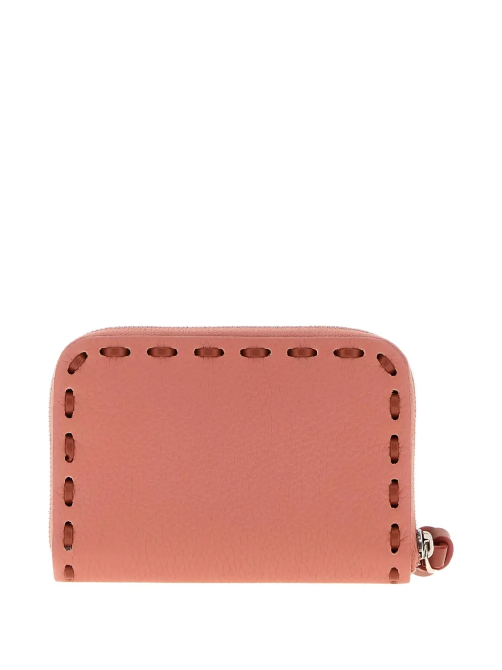 FENDI zip-around leather wallet - Rood