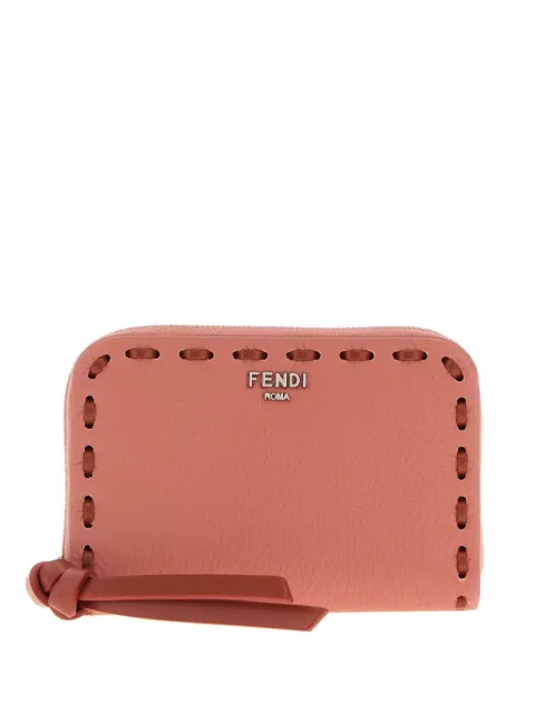 FENDI zip-around leather wallet