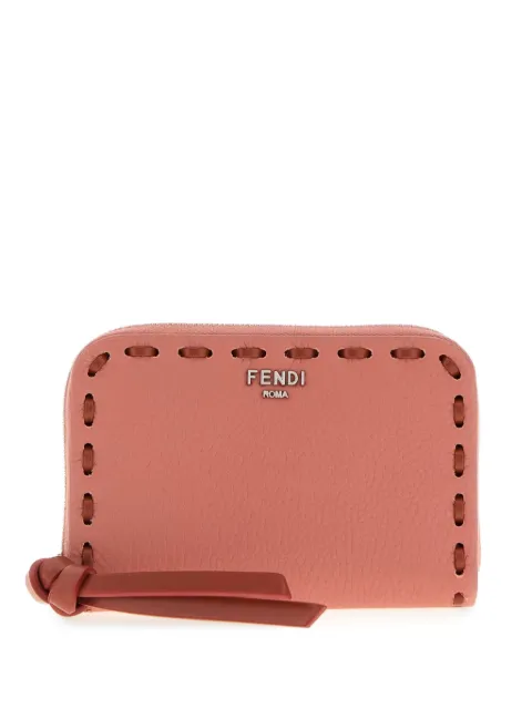 FENDI zip-around leather wallet