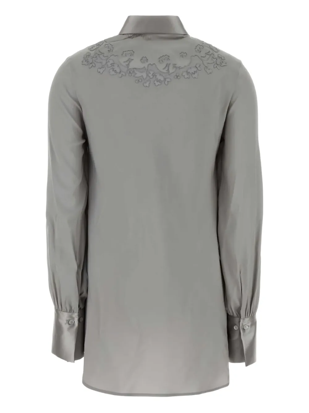 Ermanno Scervino embroidered satin shirt | Shirts | Image 2