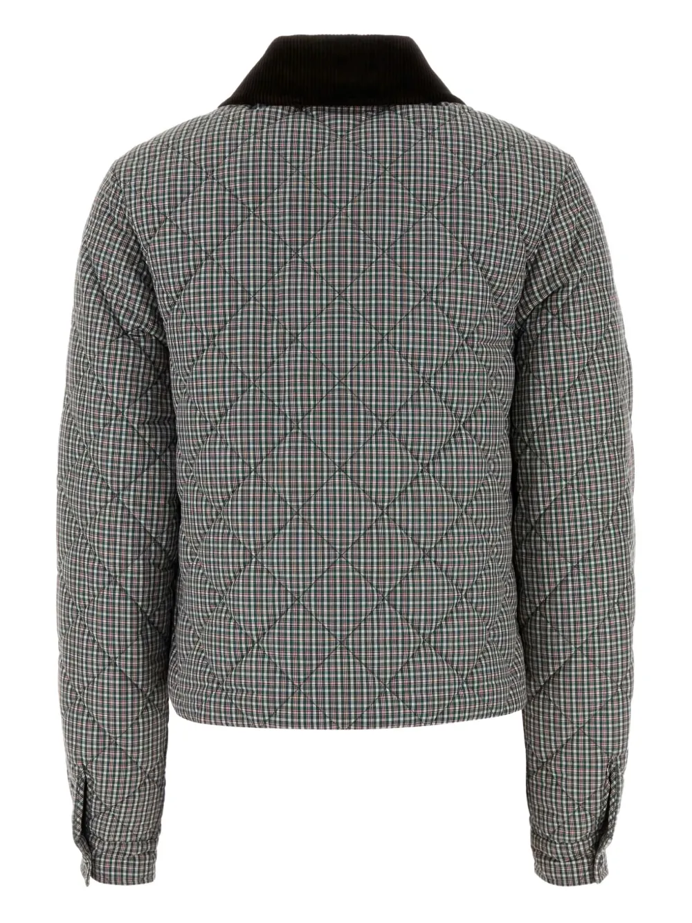 Miu Miu corduroy collar quilted jacket | Puffer Jackets | Image 2