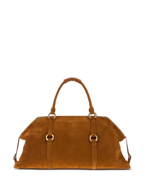 Alexander McQueen maxi Farringdon suede tote bag