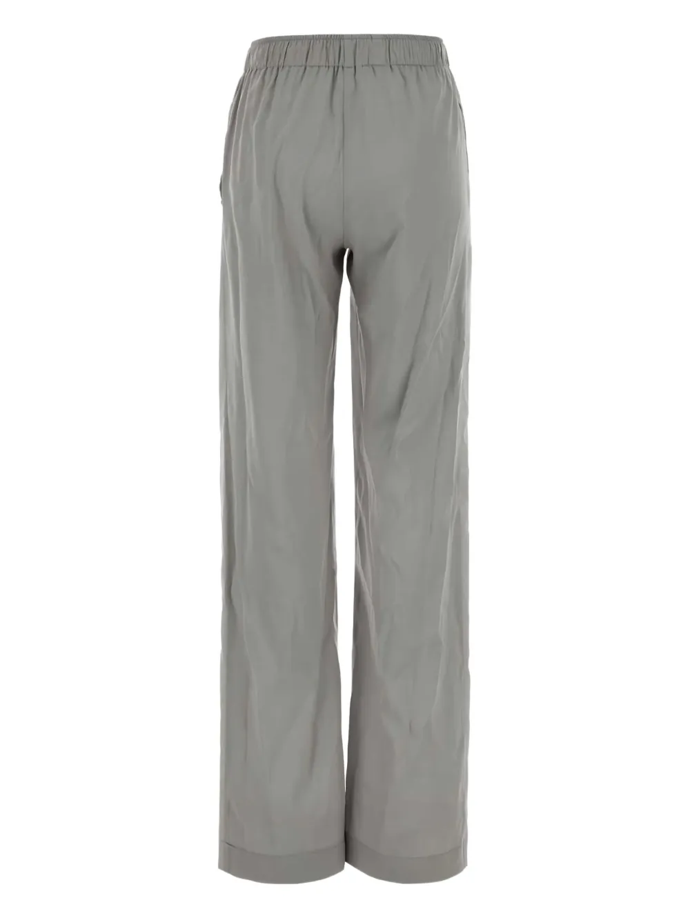 Ermanno Scervino Palazzo broek van zijdeblend - Grijs