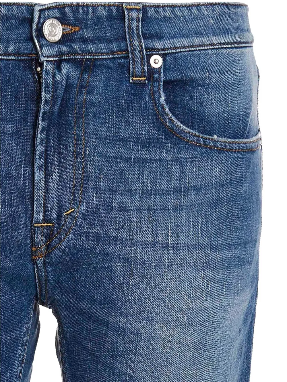 Department 5 Skeith jeans met vijf zakken Blauw