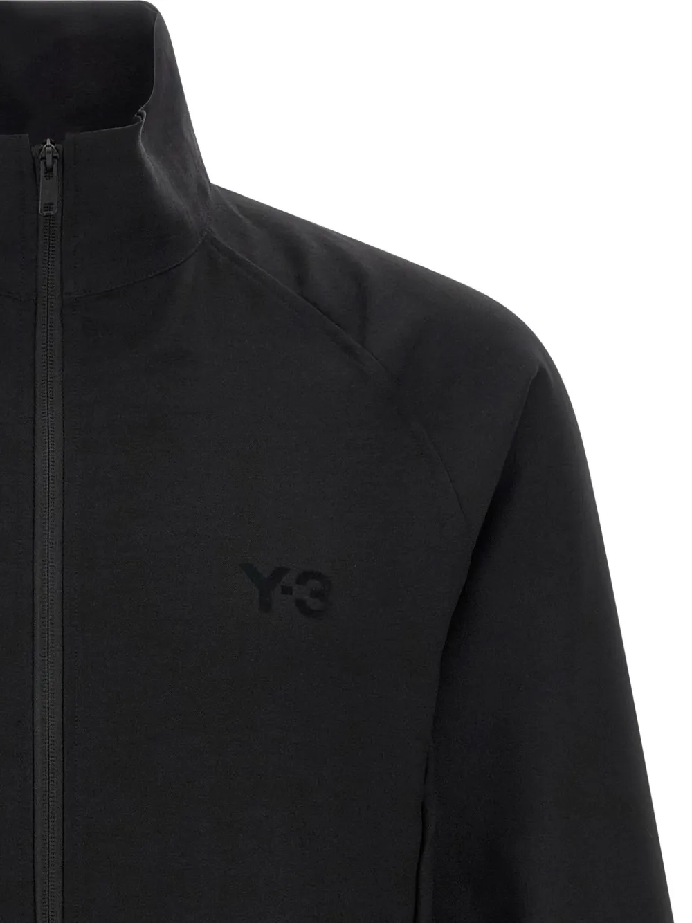 Y-3 Sport Sweatshirt With High Collar And Ribbed Cuffs In Black
