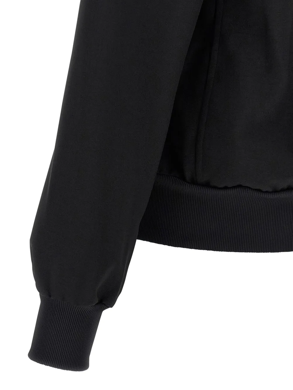Y-3 Sport Sweatshirt With High Collar And Ribbed Cuffs In Black