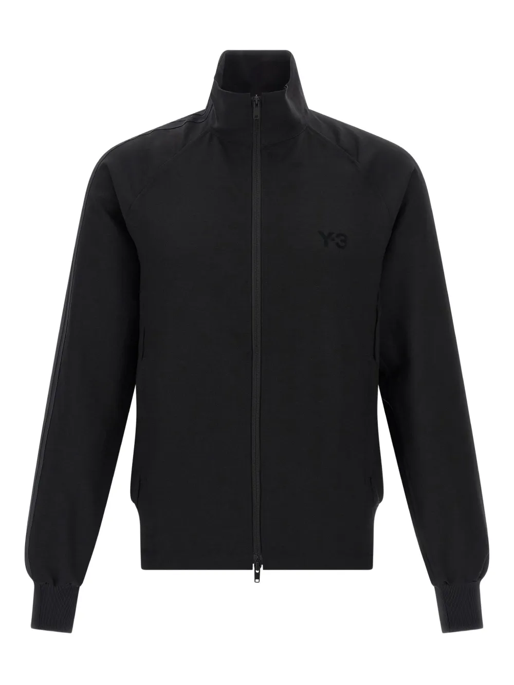 Y-3 Sport Sweatshirt With High Collar And Ribbed Cuffs In Black