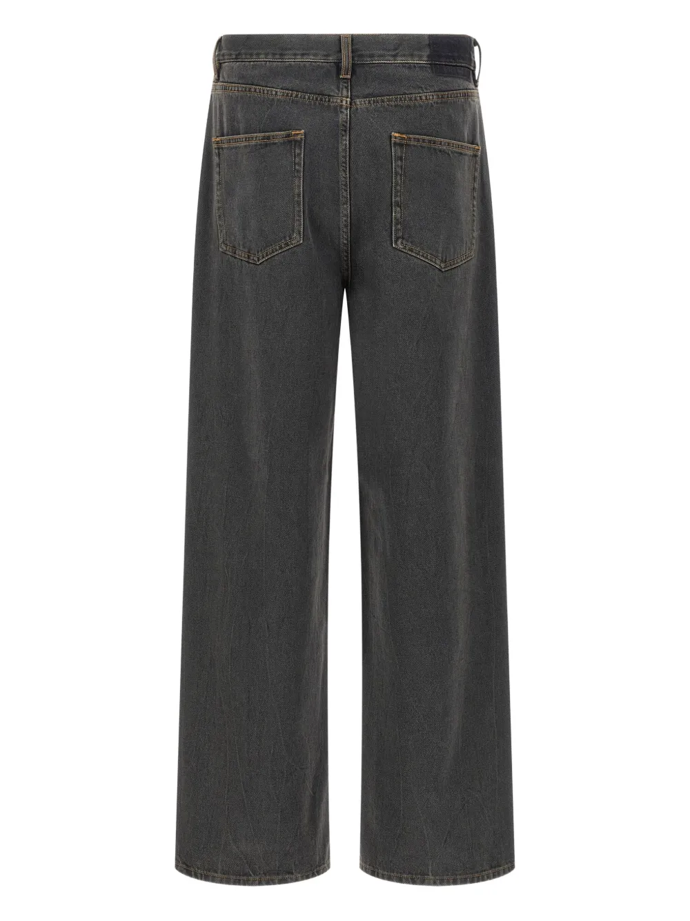 Golden Goose Morgan contrast-stitch jeans - Grijs