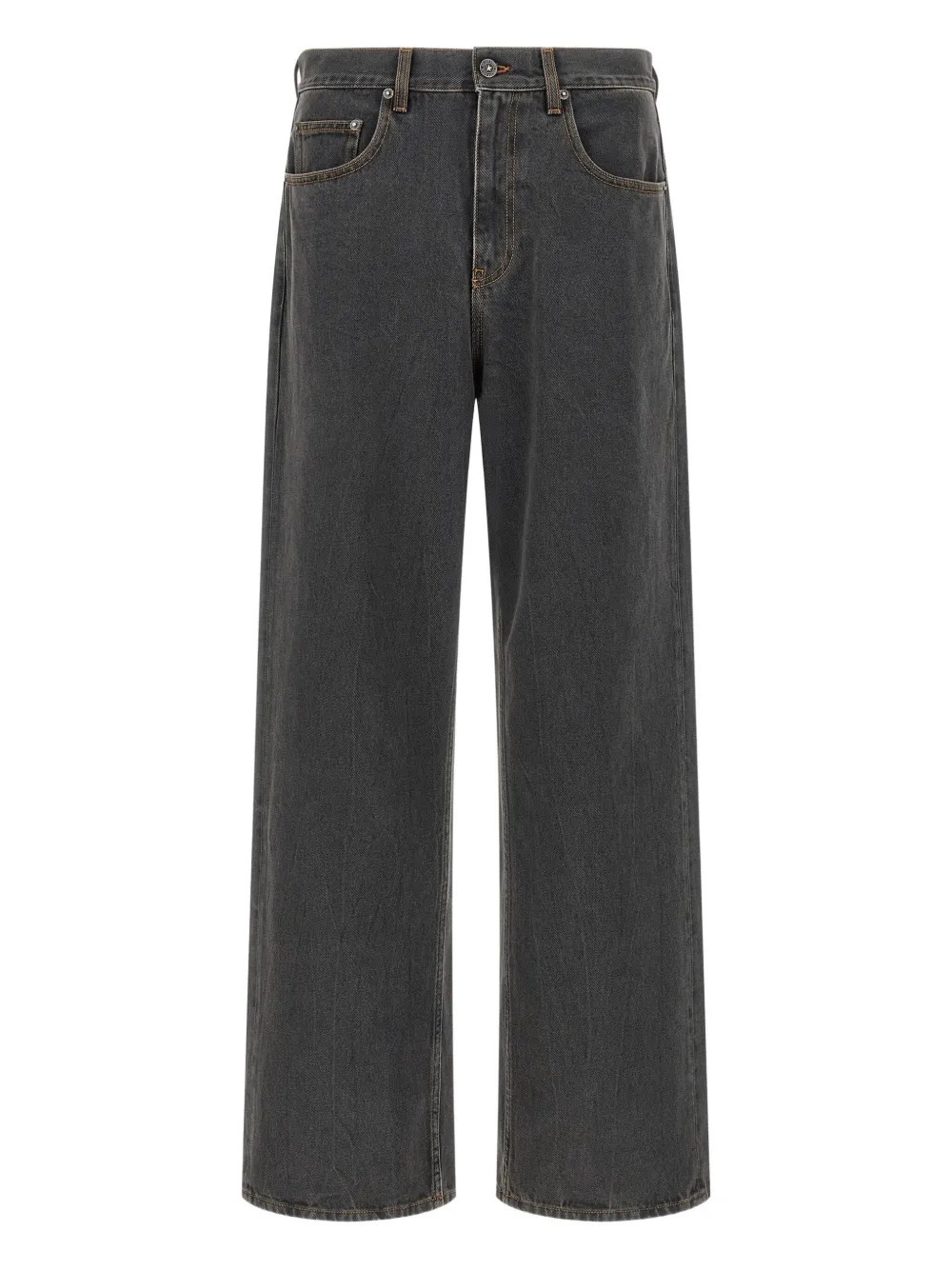 Golden Goose Morgan contrast-stitch jeans | Grey | Image 1