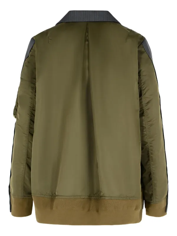 Sacai ダブルジャケット | グレー | FARFETCH JP