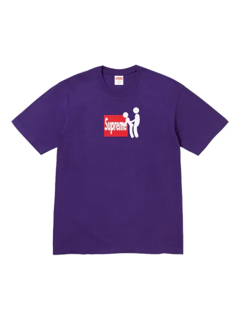 Supreme Stadium printed "Purple" T-shirt