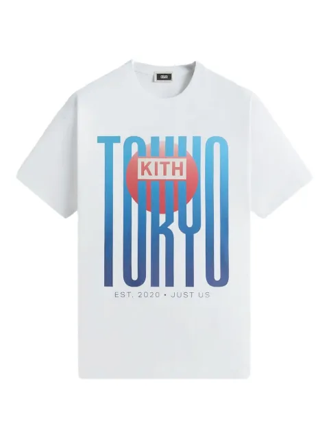 KITH футболка Stadium Tokyo White