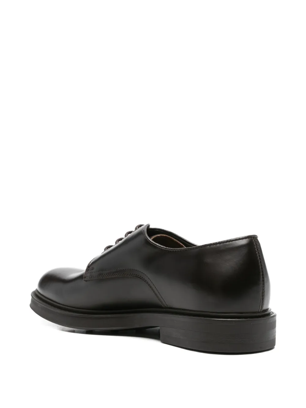 Green George leather derby shoes Bruin