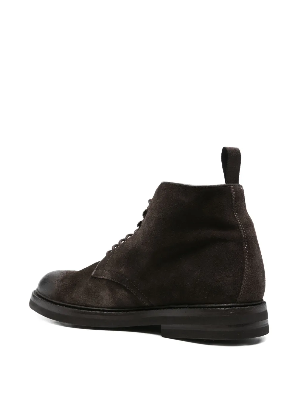 Green George lace-up suede boots Bruin