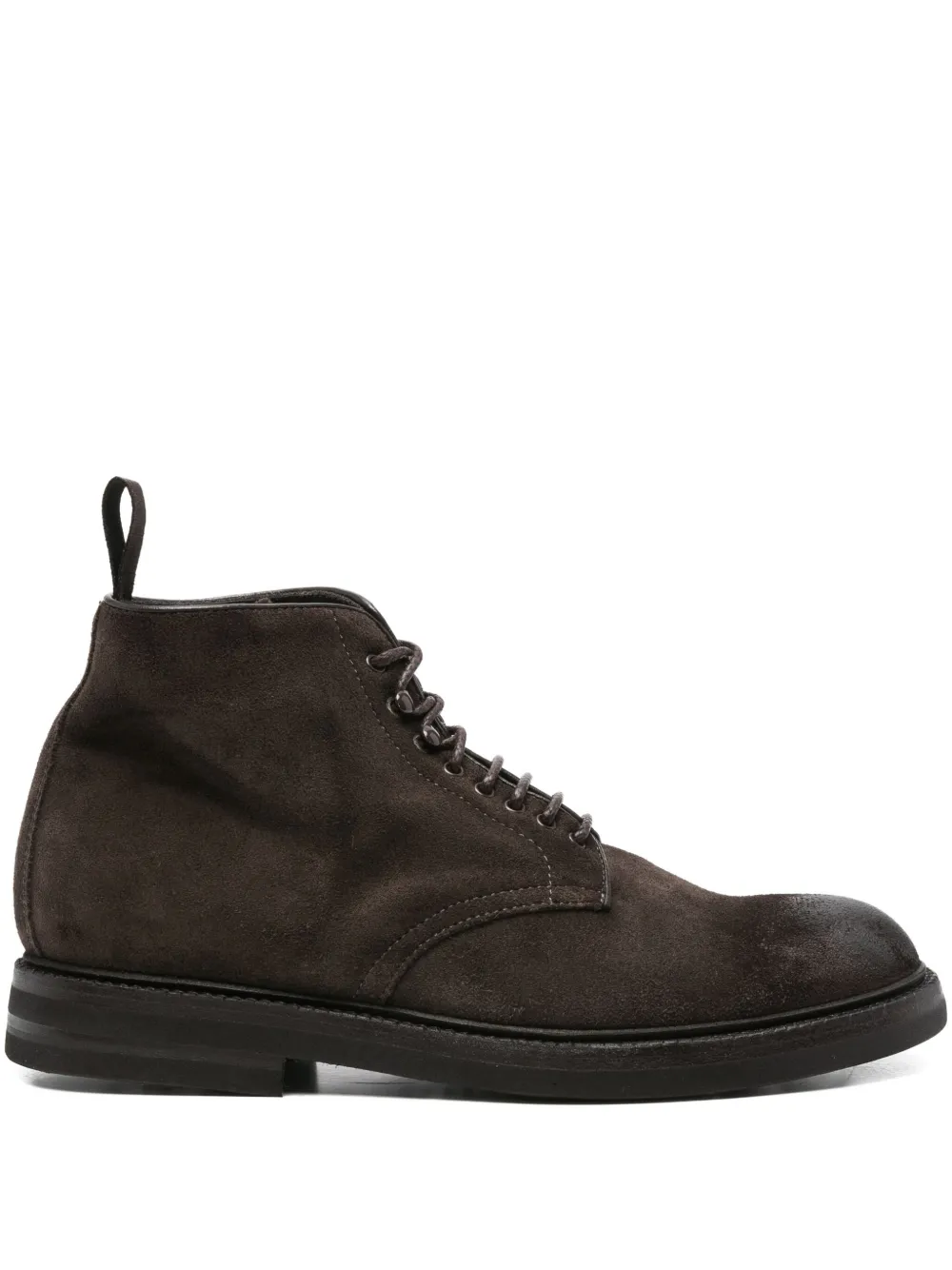 Green George lace-up suede boots Bruin