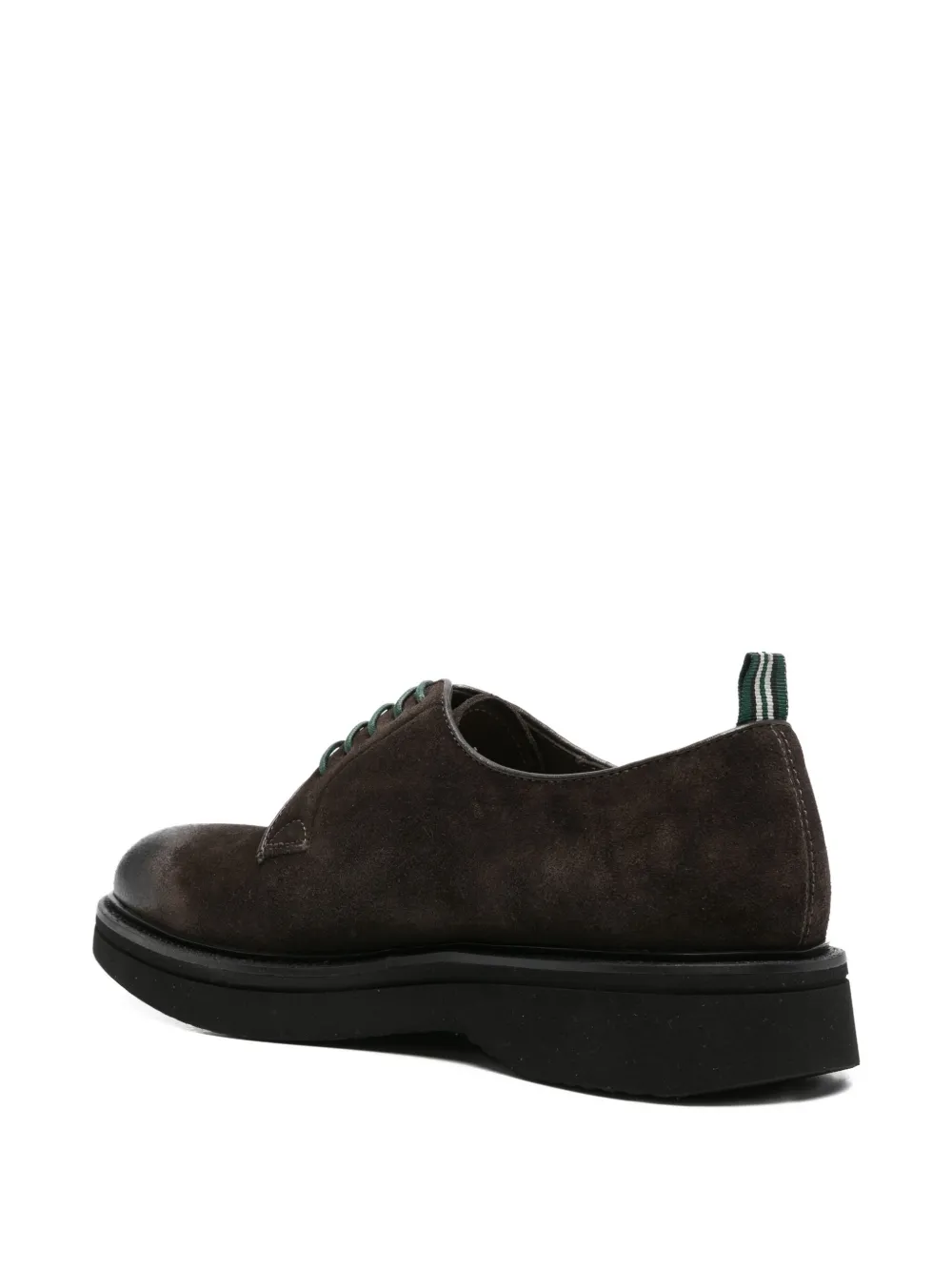 Green George suede derby shoes Bruin
