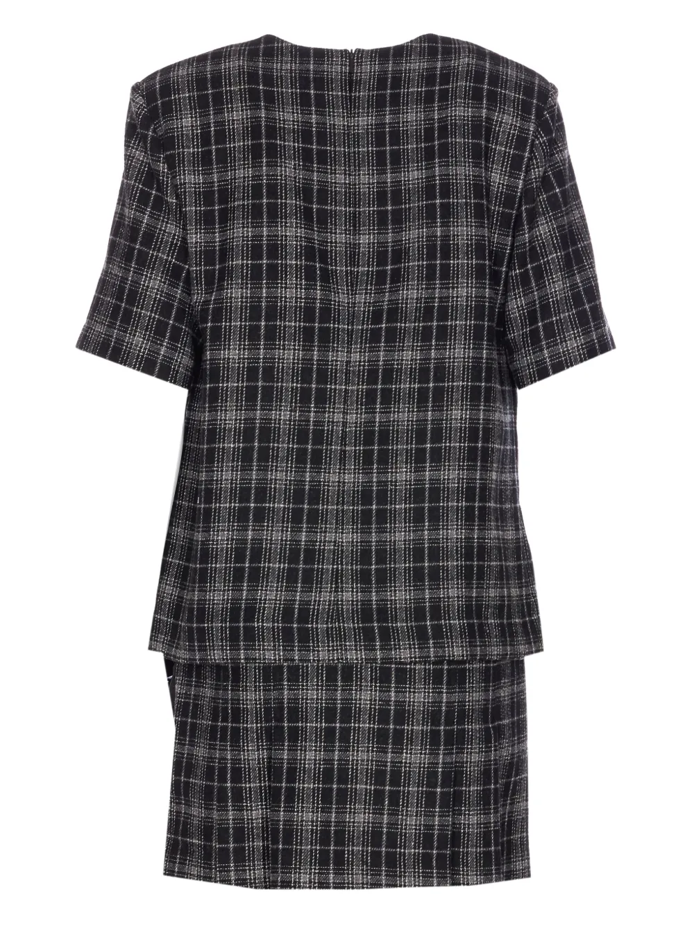 PINKO check-pattern belted mini dress | Day Dresses | Image 2