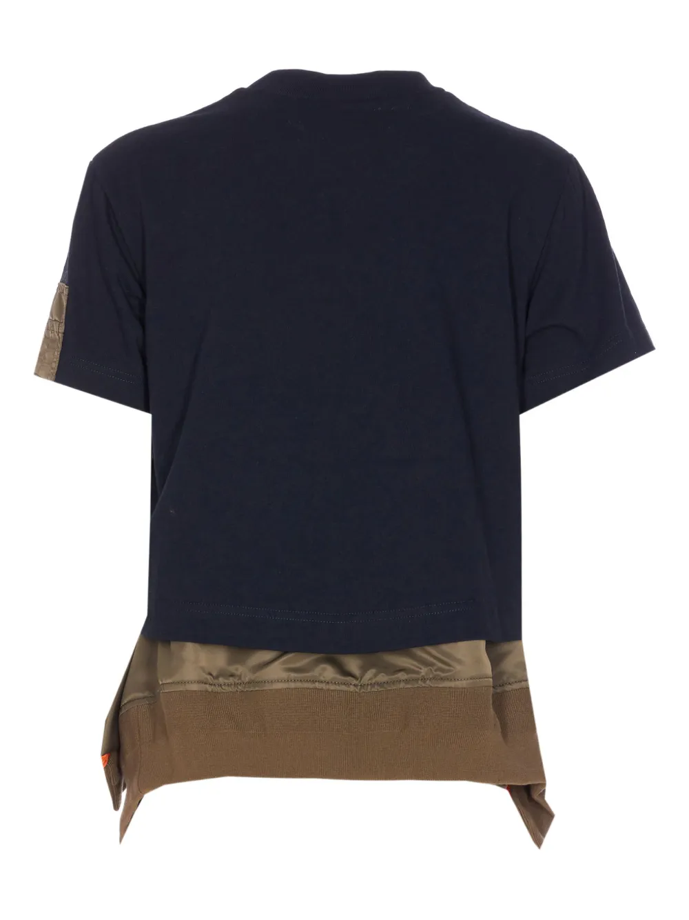 sacai asymmetrical crew neck T-shirt | T-Shirts & Jersey Shirts | Image 2