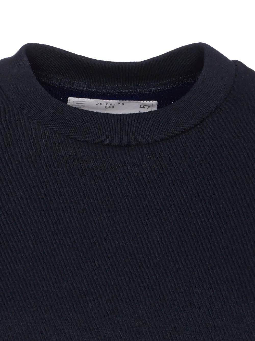 sacai T-shirt met ronde hals Blauw