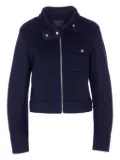 PINKO zip-front shirt jacket - Blue